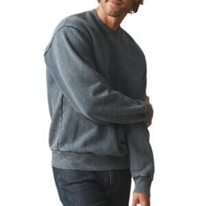 NWOT American Giant Men’s Vintage Crew Sweatshirt Mineral Wash Gray Size Medium